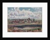 Horses and Carts in Front of the Fishing Harbour, Dieppe, at Low Tide; Chevaux et charrettes devant la darse de peche, Dieppe, maree basse, 1902 by Camille Pissarro