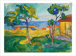 The Garden in Asgardstrand, 1904-1905 by Edvard Munch