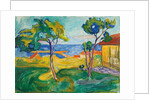 The Garden in Asgardstrand, 1904-1905 by Edvard Munch