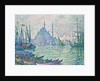 The Minarets at the Golden Horn; La Corne d'Or, les Minarets, 1907 by Paul Signac