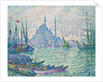 The Minarets at the Golden Horn; La Corne d'Or, les Minarets, 1907 by Paul Signac