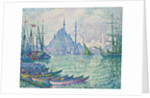 The Minarets at the Golden Horn; La Corne d'Or, les Minarets, 1907 by Paul Signac