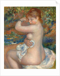 Bather; Baigneuse, 1888 by Pierre Auguste Renoir