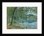 Banks of the Oise at Auvers-sur-Oise, 1878 by Camille Pissarro