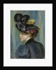 Young Woman with Black Hat; Jeune femme au chapeau noir, 1895 by Pierre Auguste Renoir