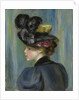 Young Woman with Black Hat; Jeune femme au chapeau noir, 1895 by Pierre Auguste Renoir