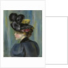 Young Woman with Black Hat; Jeune femme au chapeau noir, 1895 by Pierre Auguste Renoir