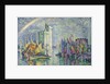Rainbow at the Port of La Rochelle; Arc-en-ciel, La Rochelle, le Port, 1912 by Paul Signac