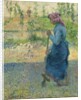 Peasant Digging; Paysanne bechant, 1882 by Camille Pissarro