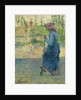 Peasant Digging; Paysanne bechant, 1882 by Camille Pissarro