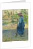 Peasant Digging; Paysanne bechant, 1882 by Camille Pissarro