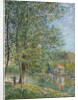 Morning Near the Loing; Matin pres du Loing, 1879 by Alfred Sisley