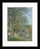 Morning Near the Loing; Matin pres du Loing, 1879 by Alfred Sisley