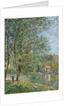 Morning Near the Loing; Matin pres du Loing, 1879 by Alfred Sisley