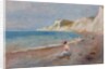 Varengeville Beach; La Plage de Varengeville, c. 1880 by Pierre Auguste Renoir
