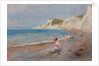 Varengeville Beach; La Plage de Varengeville, c. 1880 by Pierre Auguste Renoir