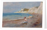 Varengeville Beach; La Plage de Varengeville, c. 1880 by Pierre Auguste Renoir