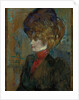 Head of an English Lady; Tete de lady anglaise, 1898 by Henri de Toulouse-Lautrec