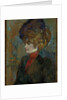 Head of an English Lady; Tete de lady anglaise, 1898 by Henri de Toulouse-Lautrec