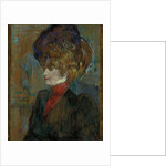 Head of an English Lady; Tete de lady anglaise, 1898 by Henri de Toulouse-Lautrec