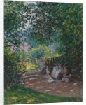 In Monceau Park, 1878 by Claude Monet