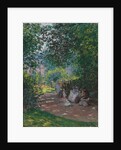 In Monceau Park, 1878 by Claude Monet