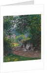 In Monceau Park, 1878 by Claude Monet