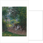 In Monceau Park, 1878 by Claude Monet