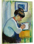Woman Writing, 1910 by August Macke
