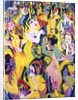 Veglione a Mendrisio, 1926 by Albert Muller