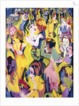 Veglione a Mendrisio, 1926 by Albert Muller