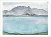 Thunersee with the Stockhorn Mountains, 1910 by Ferdinand Hodler