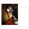 Portrait of a Sikh in Military Head-Dress by Hubert Vos