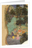 Rama and Lakshmana Offering Water to their Dead Father on the Banks of the Mandakini River, c.1595 by Mughal School