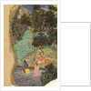 Rama and Lakshmana Offering Water to their Dead Father on the Banks of the Mandakini River, c.1595 by Mughal School