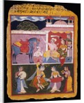An illustration to Rasikapriya of Keshav Das, early 17th century by Indian School