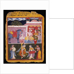 An illustration to Rasikapriya of Keshav Das, early 17th century by Indian School