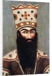 Qajar Royal Portrait; probably Fath 'Ali Shah, c.1810 by Ali Mihr