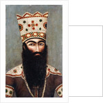 Qajar Royal Portrait; probably Fath 'Ali Shah, c.1810 by Ali Mihr