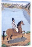 Portrait of a Young Man on Horseback, c.1840 by Persian School