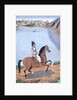 Portrait of a Young Man on Horseback, c.1840 by Persian School