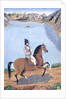 Portrait of a Young Man on Horseback, c.1840 by Persian School