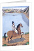Portrait of a Young Man on Horseback, c.1840 by Persian School