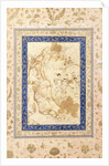 Hunting Scene, c. 1660-80 by Mughal School