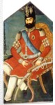 Portrait of Muhammad Shah, c. 1850 by Persian School