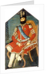 Portrait of Muhammad Shah, c. 1850 by Persian School