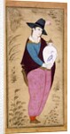 Portrait of a European Youth, 1673 by Muin Musavvir