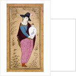 Portrait of a European Youth, 1673 by Muin Musavvir
