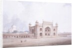 The Gateway of the Taj Mahal, Agra, Uttar Pradesh by Thomas & William Daniell