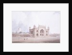 The Gateway of the Taj Mahal, Agra, Uttar Pradesh by Thomas & William Daniell